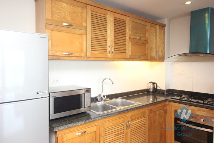 Beautiful apartment on the lake for lease in Tay Ho Hanoi